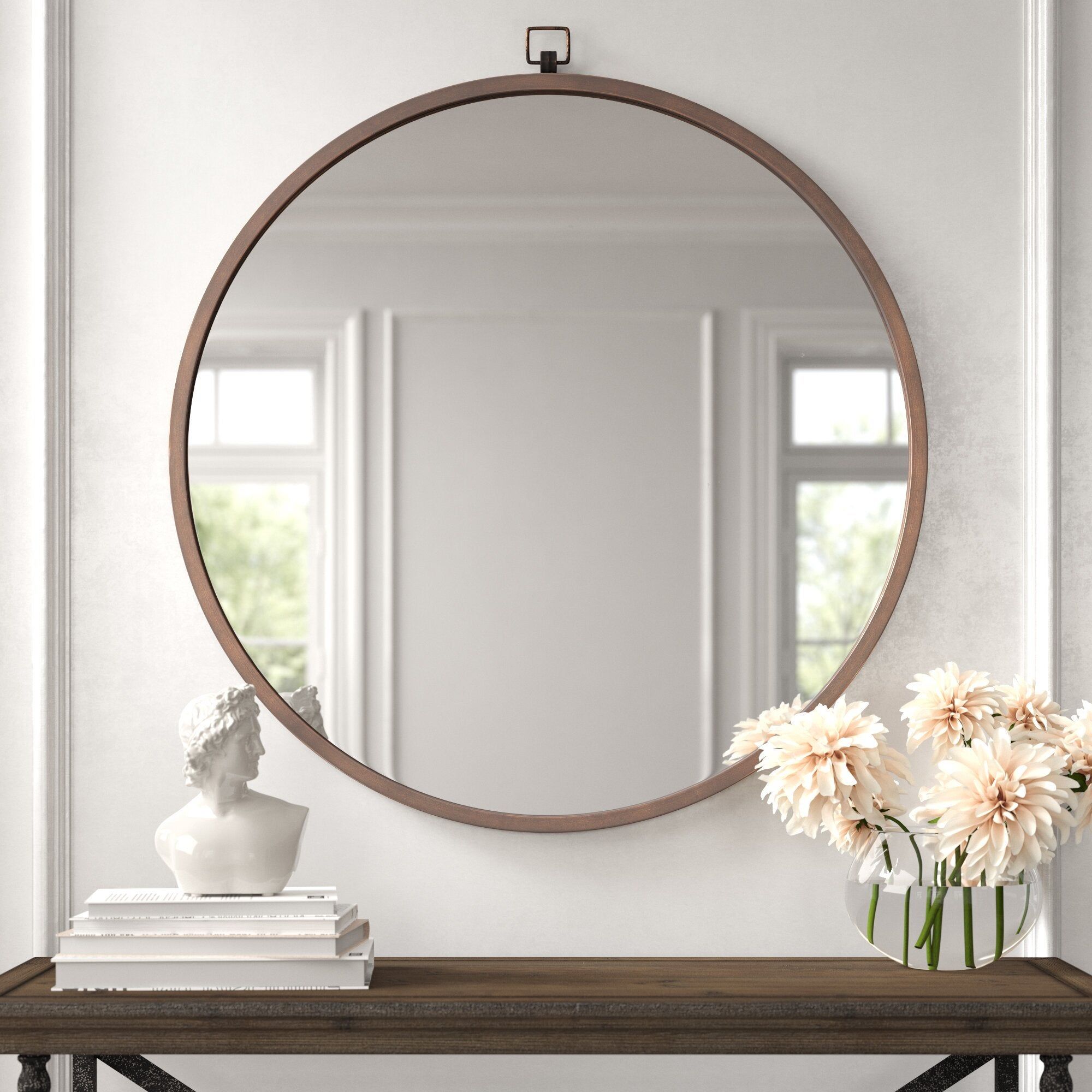 Kelly Clarkson Home + Modern & Contemporary Beveled Accent Mirror Intended For Tutuala Traditional Beveled Accent Mirrors (View 2 of 15)