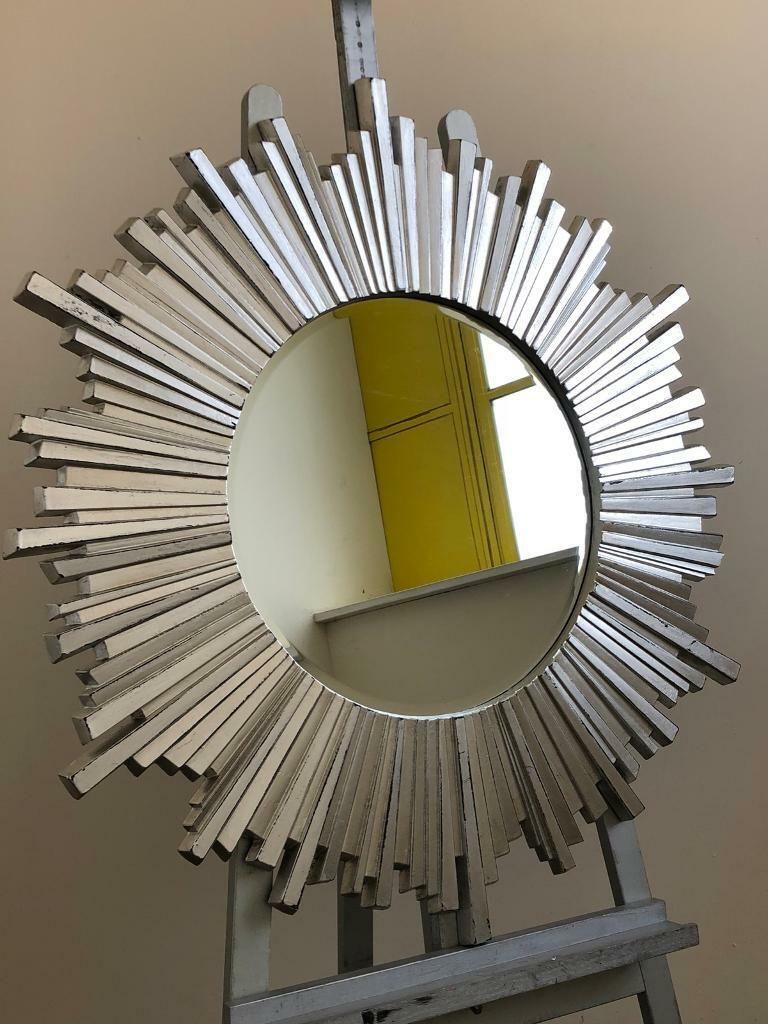 Large Round Starburst Mirror | In Brighton, East Sussex | Gumtree Pertaining To Ring Shield Gold Leaf Wall Mirrors (View 15 of 15)