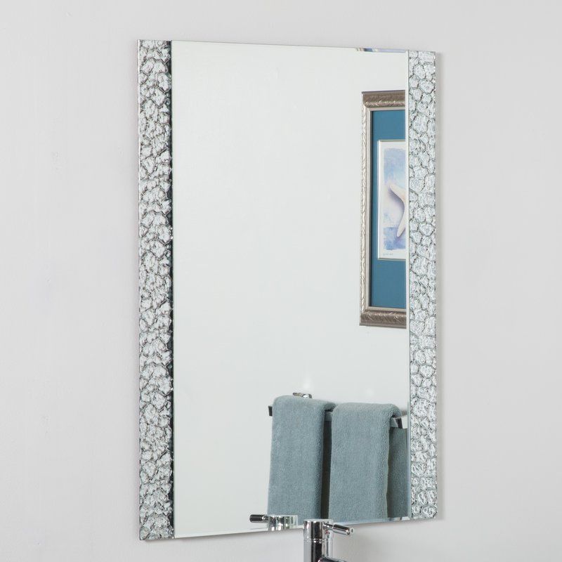 Logan Vanity Wall Mirror | Vanity Wall Mirror, Mirror, Mirrors Wayfair For Logan Frameless Wall Mirrors (Photo 10 of 15)