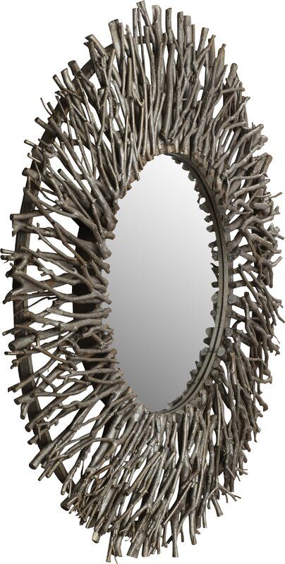 Loon Peak Tree Branch Wall Mirror & Reviews | Wayfair With Regard To Cromartie Tree Branch Wall Mirrors (View 14 of 15)