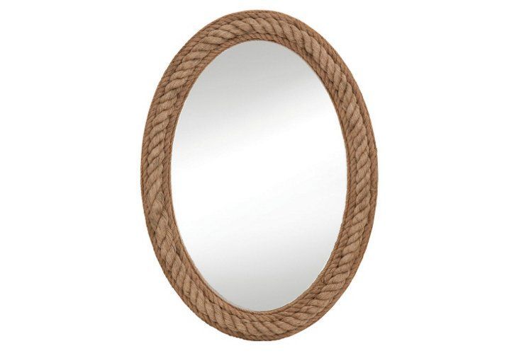 Love This Oval Mirror In The Bathroom Or Bedroom For An Extra Touch Of Intended For Mcnary Accent Mirrors (View 1 of 15)