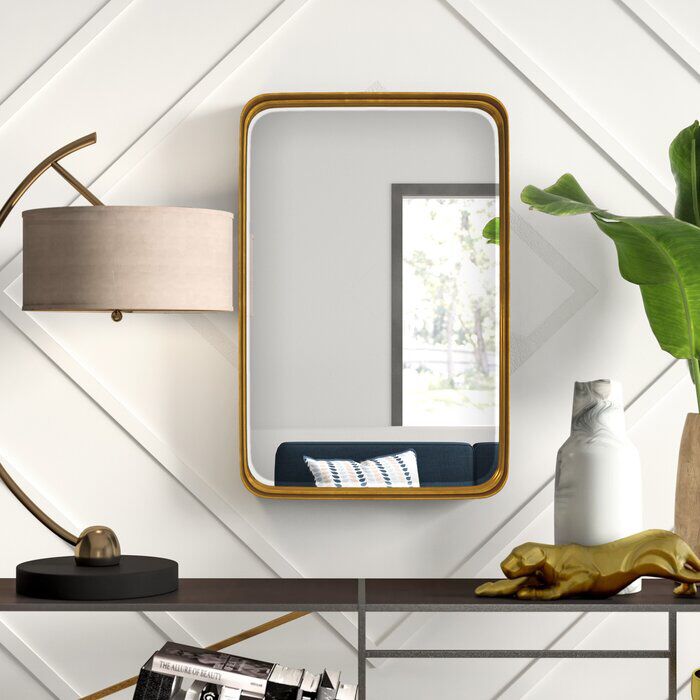 Lugo Modern & Contemporary Beveled Accent Mirror | Accent Mirrors For Gaunts Earthcott Modern &amp; Contemporary Beveled Accent Mirrors (View 8 of 15)