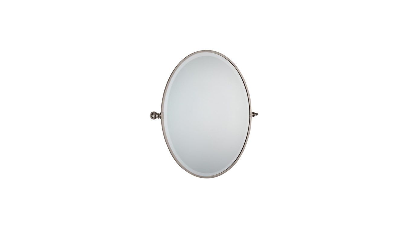 Luxury Wall Mounted Oval Bathroom Mirror | Drummonds Bathrooms Throughout Ceiling Hung Oval Mirrors (View 15 of 15)