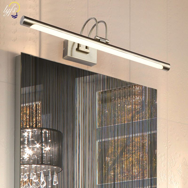 Lyfs 42cm Bronze Bathroom Led Mirror Light Wall Mounted Led Bathroom With Regard To Front Lit Led Wall Mirrors (View 6 of 15)