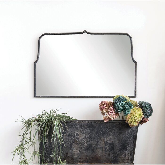 Mcnelly Decorative Cottage / Country Distressed Accent Mirror | Joss With Yatendra Cottage/country Beveled Accent Mirrors (View 2 of 15)