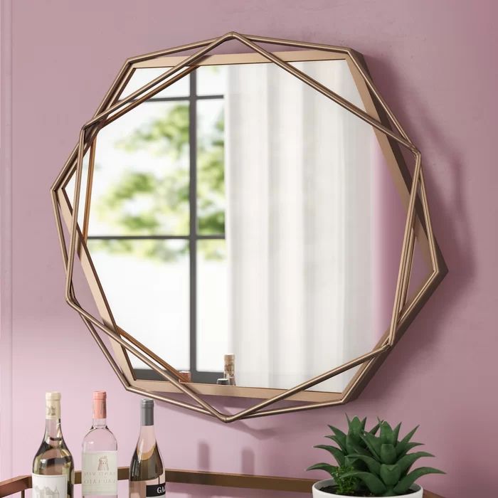 Mercury Row Dekalb Modern & Contemporary Distressed Accent Mirror With Mahanoy Modern And Contemporary Distressed Accent Mirrors (Photo 12 of 15)