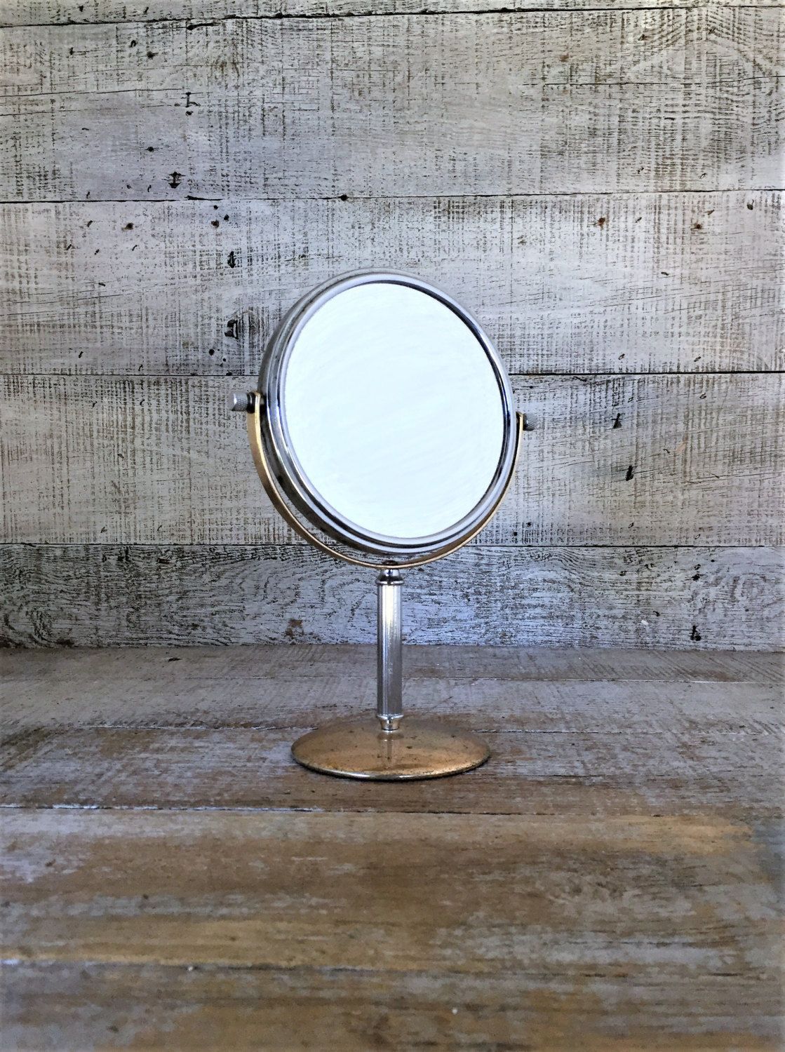 Featured Photo of 15 Ideas of Single-sided Chrome Makeup Stand Mirrors