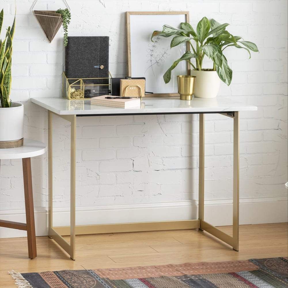 Featured Photo of The Best Brown Faux Marble Writing Desks