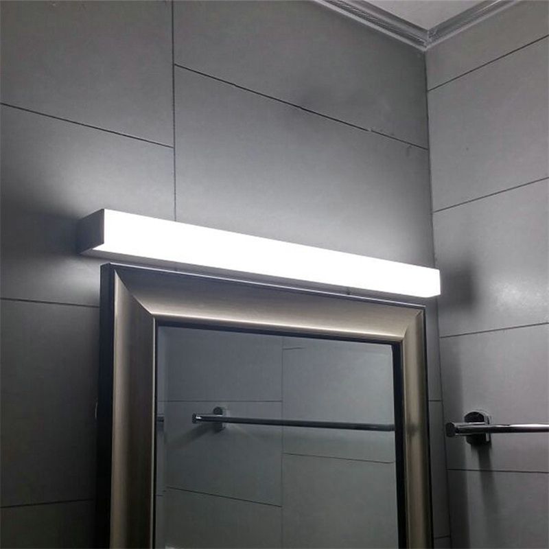 Modern Led Mirror Front Light 25/40/55cm 12w16w22w Bathroom Wall Lamp With Front Lit Led Wall Mirrors (View 5 of 15)