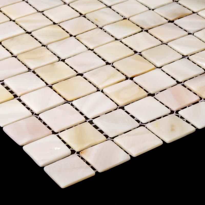 Mother Of Pearl Shell Mosaic Tile Shower Bath Mirror Wall Backsplash For Shell Mosaic Wall Mirrors (View 11 of 15)