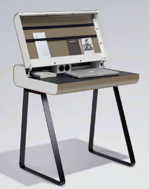 Muller Secretary Desk Ps08 Office Furniture | Metal – Contemporary With Modern Teal Steel Desks (View 14 of 15)