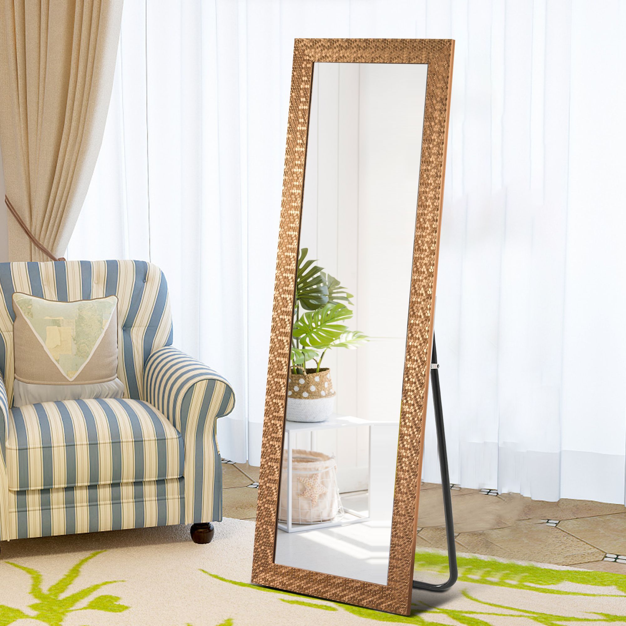 Neutype Full Length Mirror Decor Wall Mounted Mirror Floor Mirror With With Mahogany Full Length Mirrors (View 1 of 15)