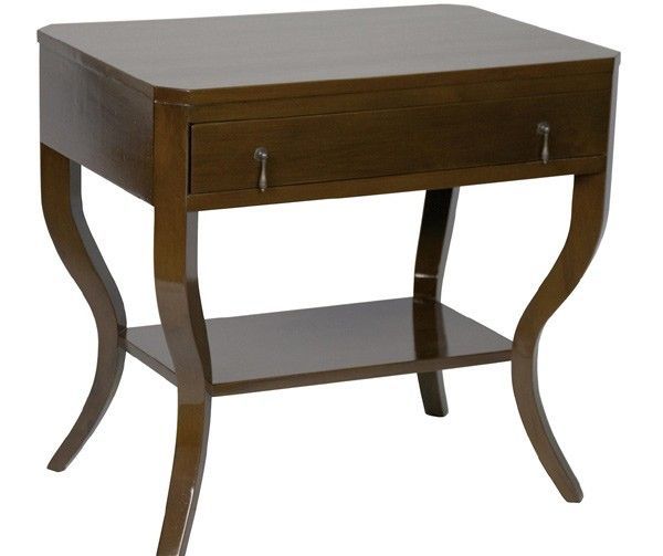 Noir Furniture – Weldon Side Table, Distressed Brown – Gtab665d | Brown In Distressed Brown Wood 2 Tier Desks (Photo 5 of 15)
