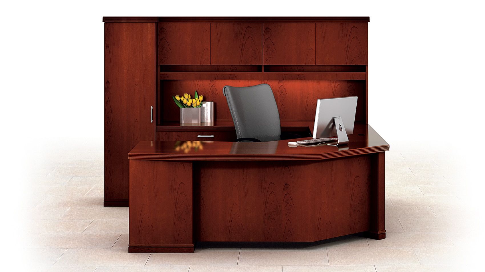 Office Desks & Credenzas – All Business Systems Inside Office Desks With Filing Credenza (View 7 of 15)