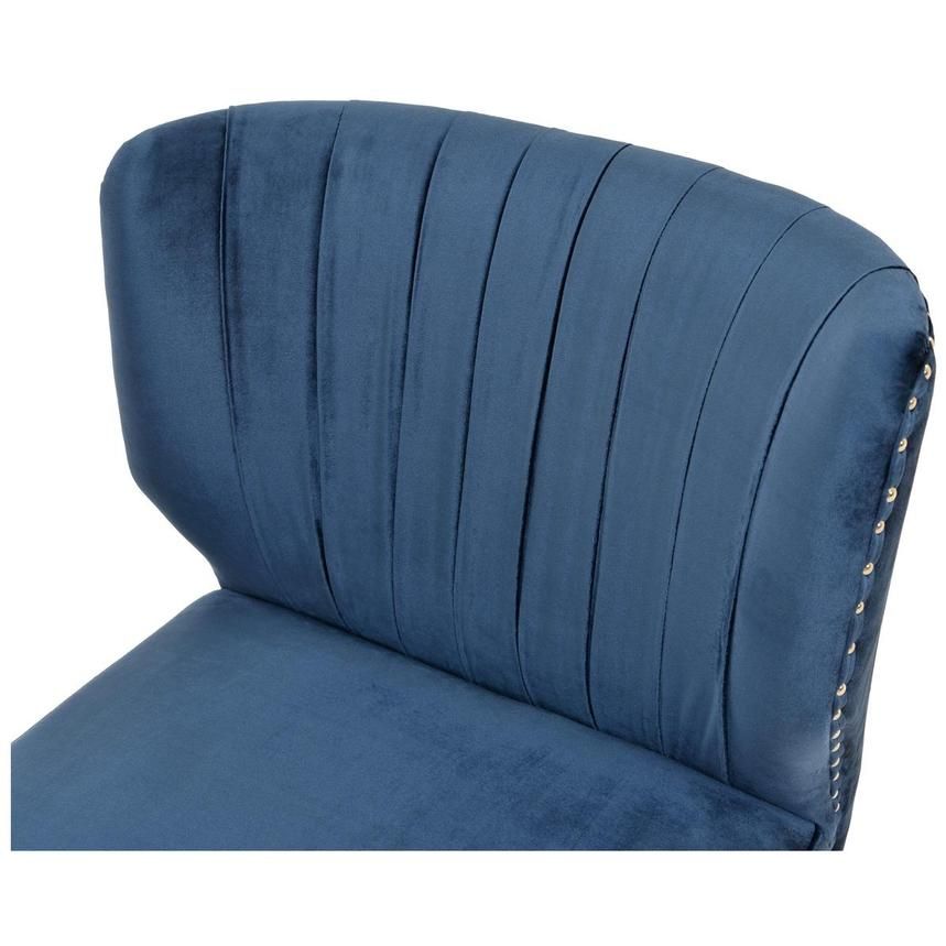 Palermo Blue Accent Chair | El Dorado Furniture With Regard To Wide Palermo Tobacco L Shaped Desks (View 12 of 15)