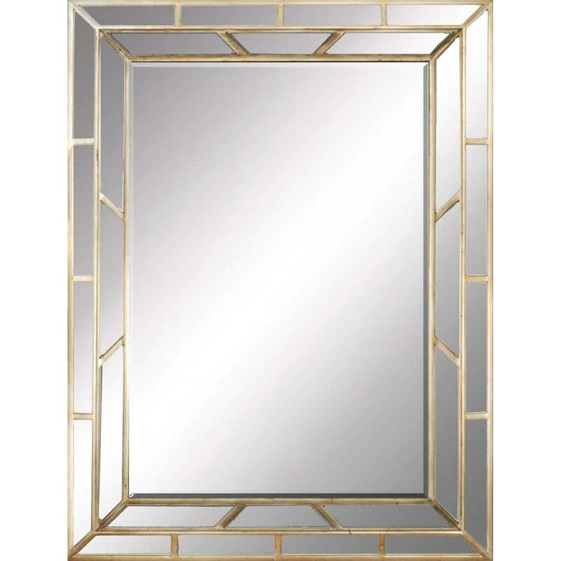 Paragon Aged Modern & Contemporary Beveled Accent Mirror & Reviews With Gaunts Earthcott Modern &amp; Contemporary Beveled Accent Mirrors (View 13 of 15)