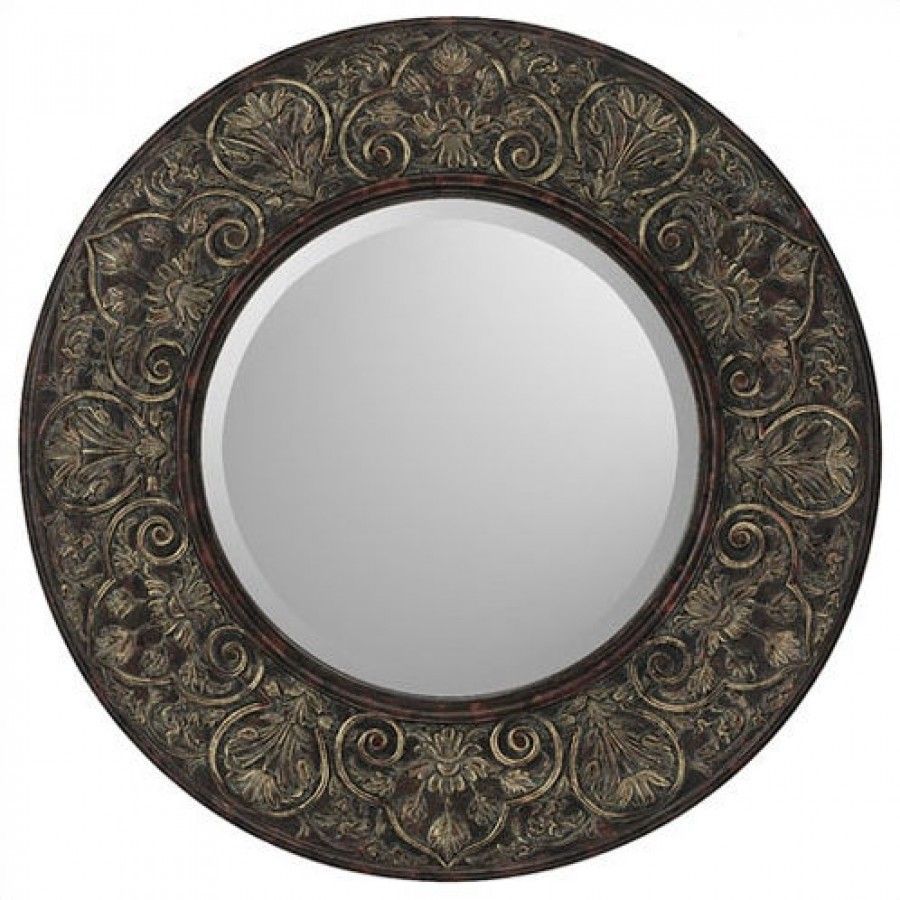Paragon Round Floral Creation Mirror – 8839 | Mirror, Mirror Designs For Bruckdale Decorative Flower Accent Mirrors (View 3 of 15)