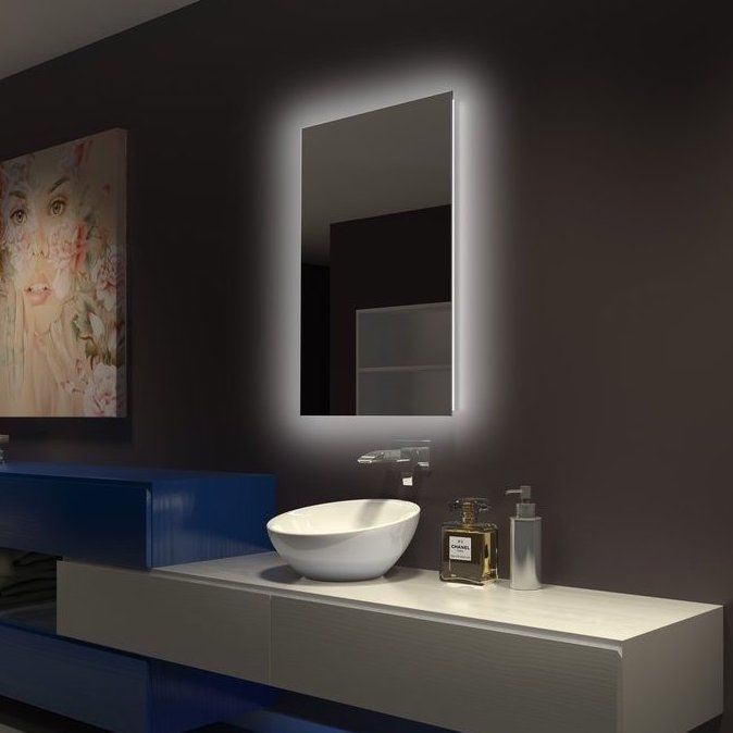 Paris Mirror Original Backlit Mirror | Dlaguna Led Lighted Mirrors Within Back Lit Freestanding Led Floor Mirrors (View 5 of 15)