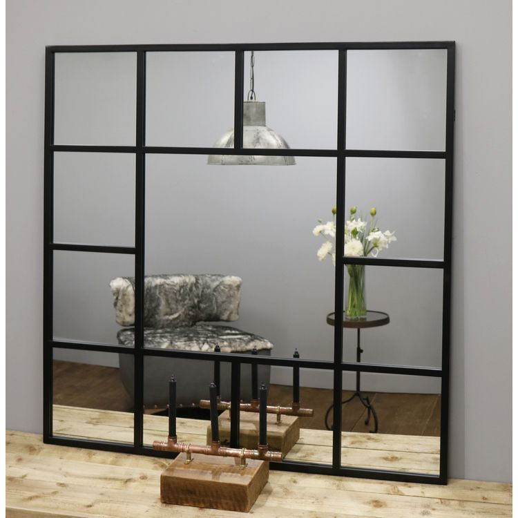 Pin On Mirrors With Regard To Black Wood Wall Mirrors (View 14 of 15)