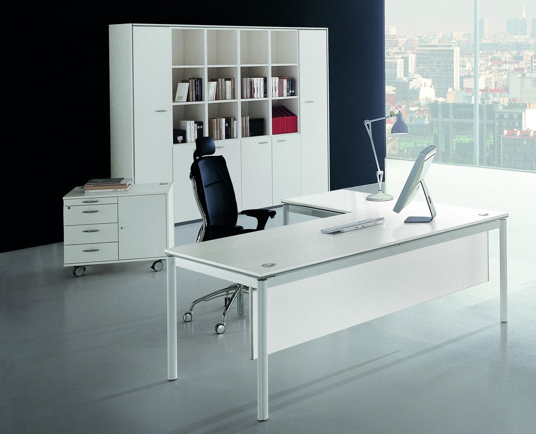 Pin On Xclusive Office Decoration Throughout White Glass And Natural Wood Office Desks (View 11 of 15)