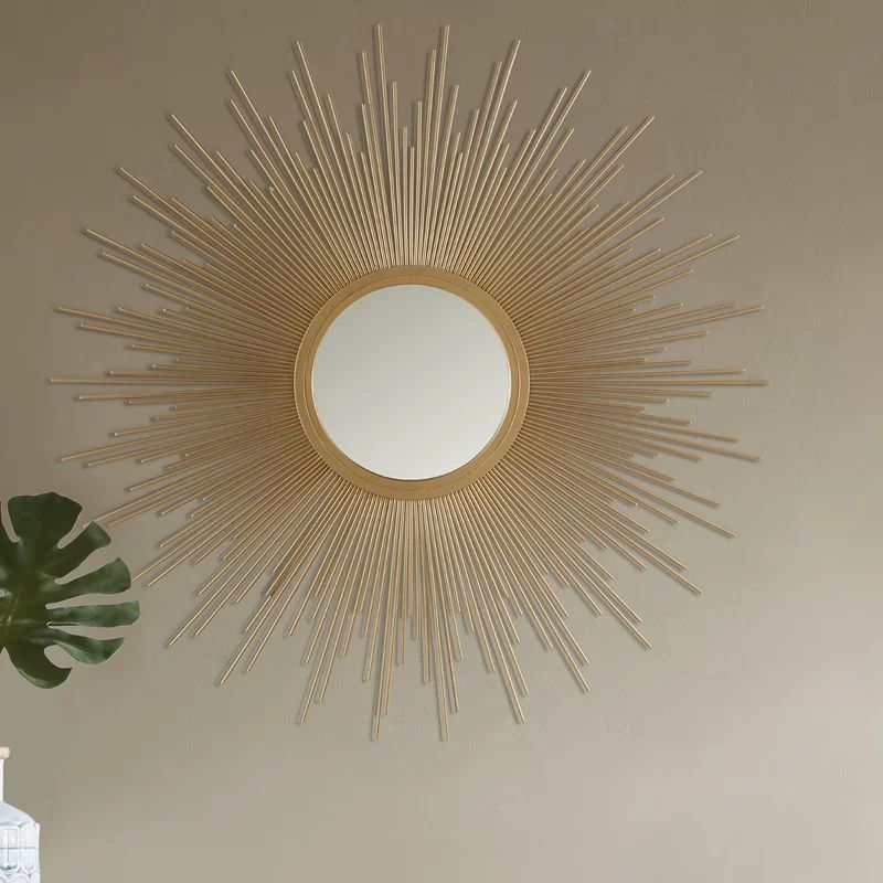 Pinmarguerite Jodry On Interior Design | Accent Mirrors, Sunburst Intended For Birksgate Sunburst Accent Mirrors (Photo 12 of 15)