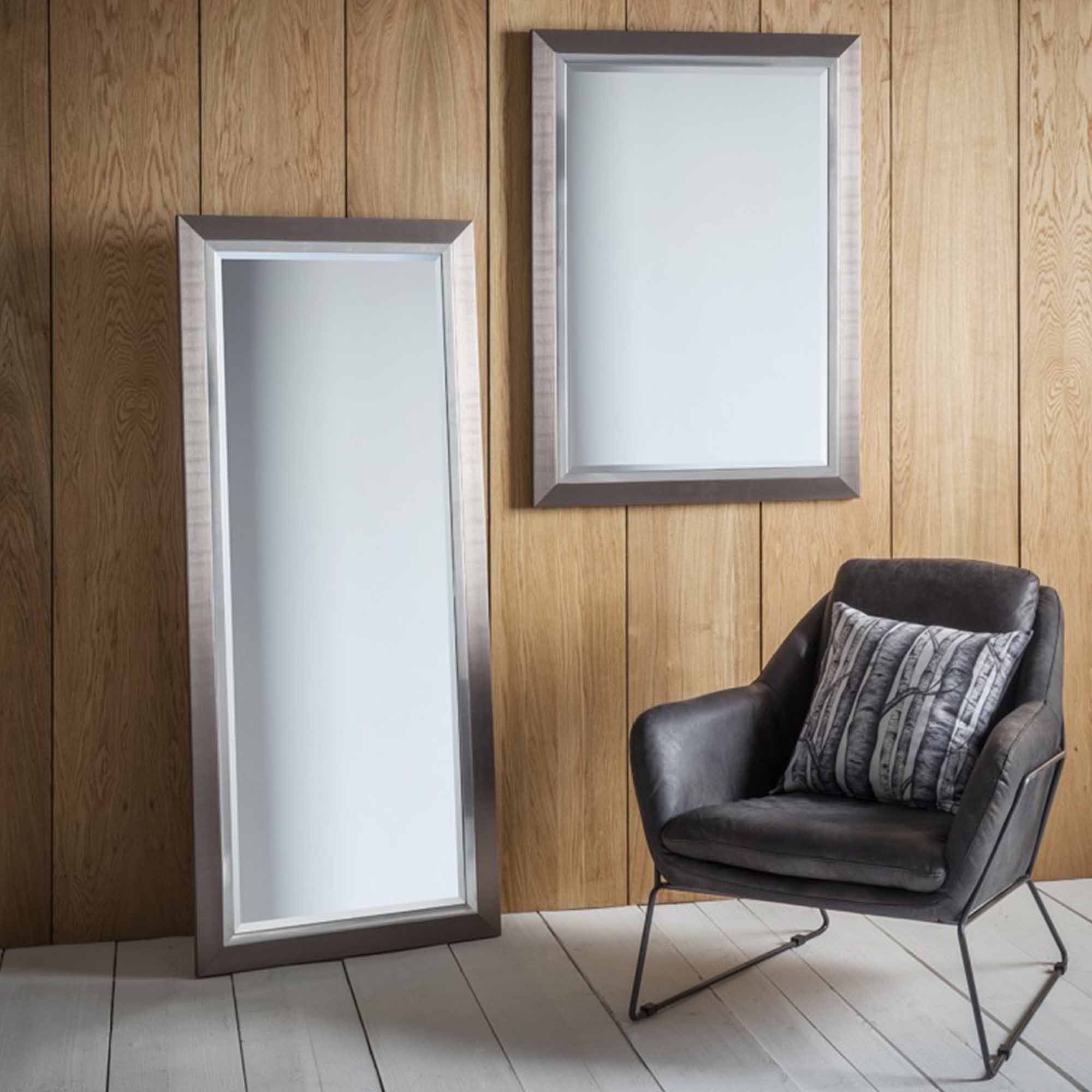 Rylston Rectangle Mirror | Wall Mirrors | Modern Mirrors Pertaining To Padang Irregular Wood Framed Wall Mirrors (Photo 15 of 15)