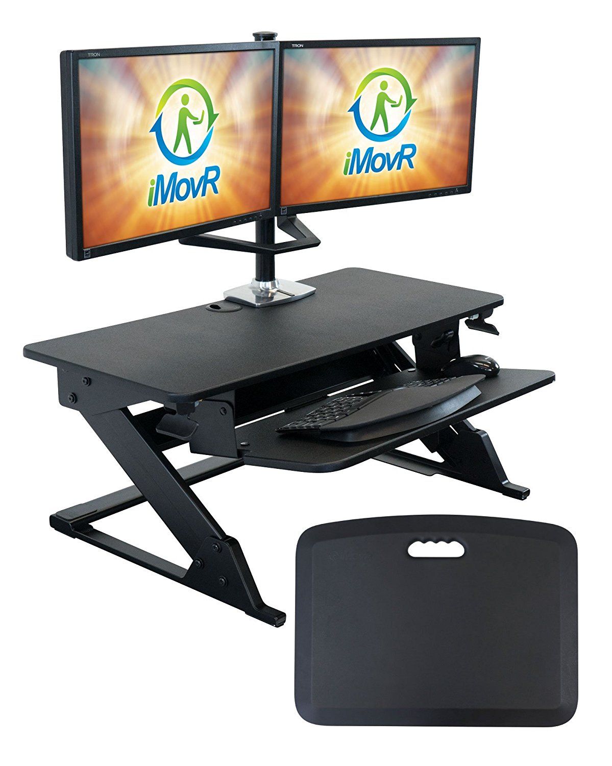 Save 30% On Easily Adjustable Standing Desk | Jungle Deals And Steals For Espresso Adjustable Stand Up Desks (Photo 3 of 15)