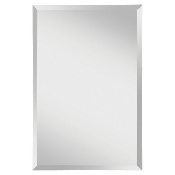 Shop Feiss Clear Glass Rectangle Wall Mirror – Free Shipping Today Pertaining To Clear Wall Mirrors (Photo 6 of 15)