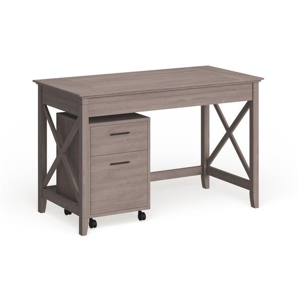 Shop The Gray Barn Byrnes Washed Grey 48 Inch Writing Desk With 2 For Gray And Gold 2 Drawer Desks (View 15 of 15)