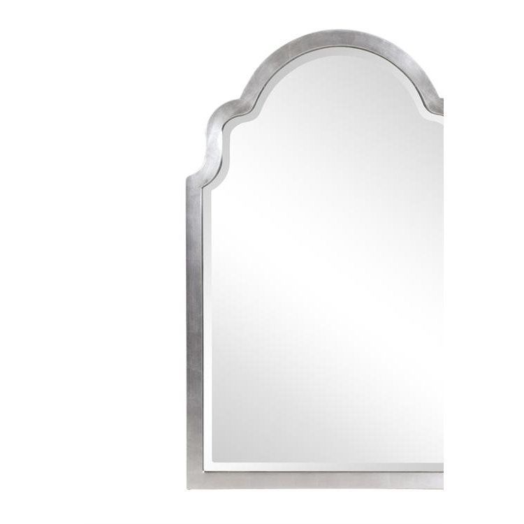 Silver Arched Wall Mirror | Mirror, Mirror Wall, Arched Mirror With Regard To Silver Arch Mirrors (View 10 of 15)