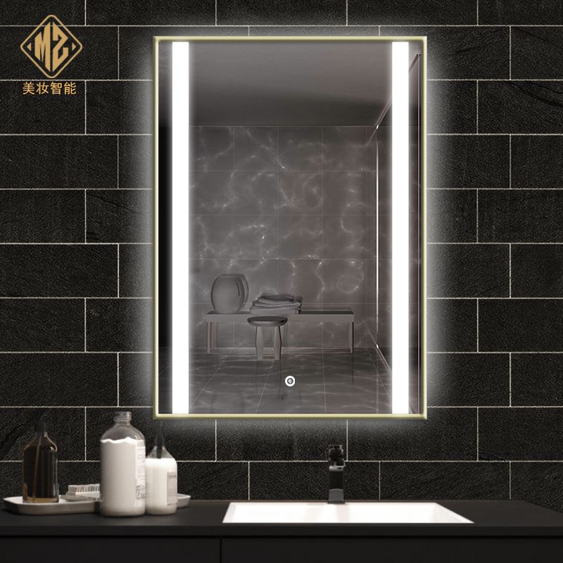 Smart Mirror Led Backlit Bathroom Lights Wall Decor Mirror With For Back Lit Freestanding Led Floor Mirrors (Photo 1 of 15)