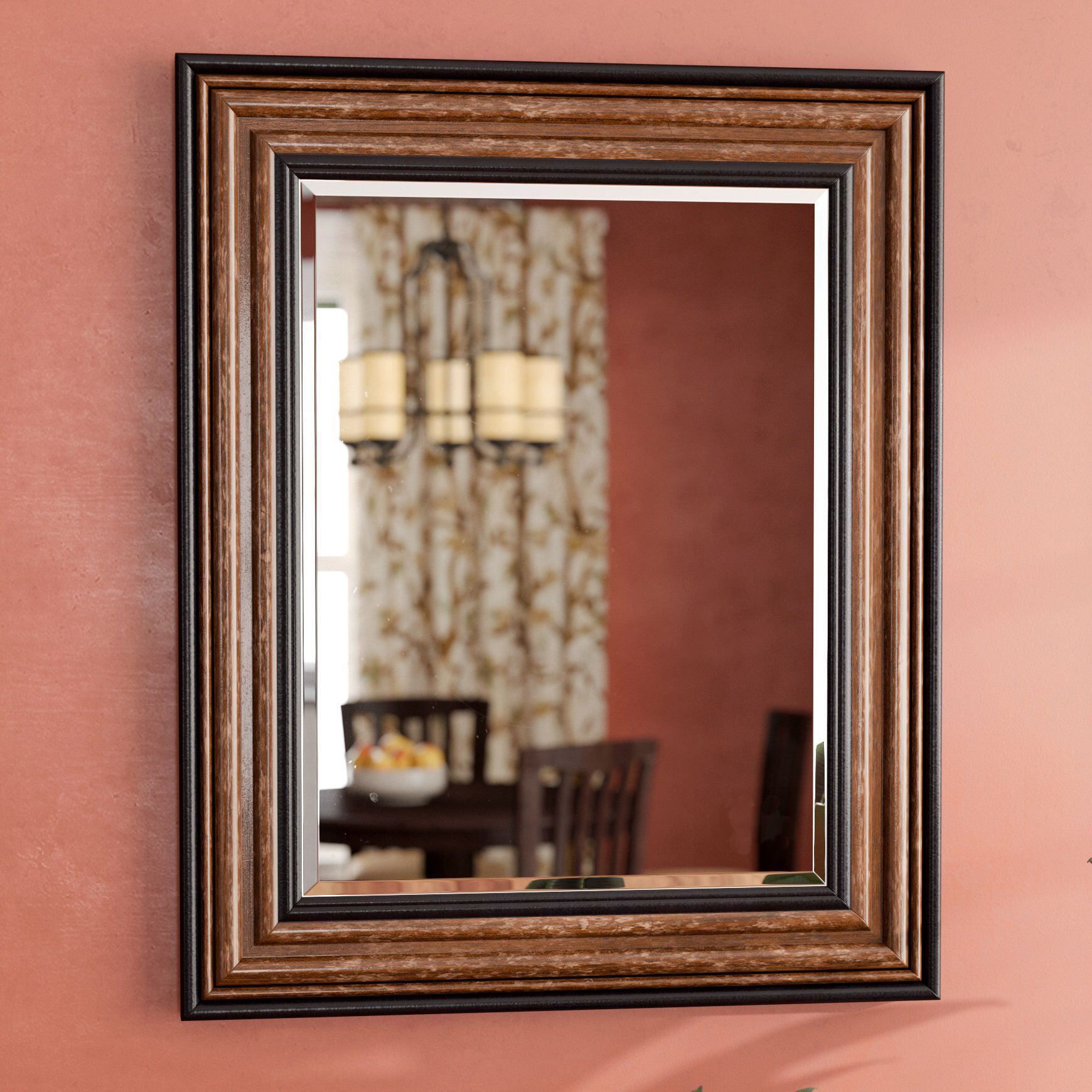 Soderlund Traditional Beveled And Distressed Accent Mirror In 2021 Pertaining To Traditional Beveled Wall Mirrors (Photo 1 of 15)