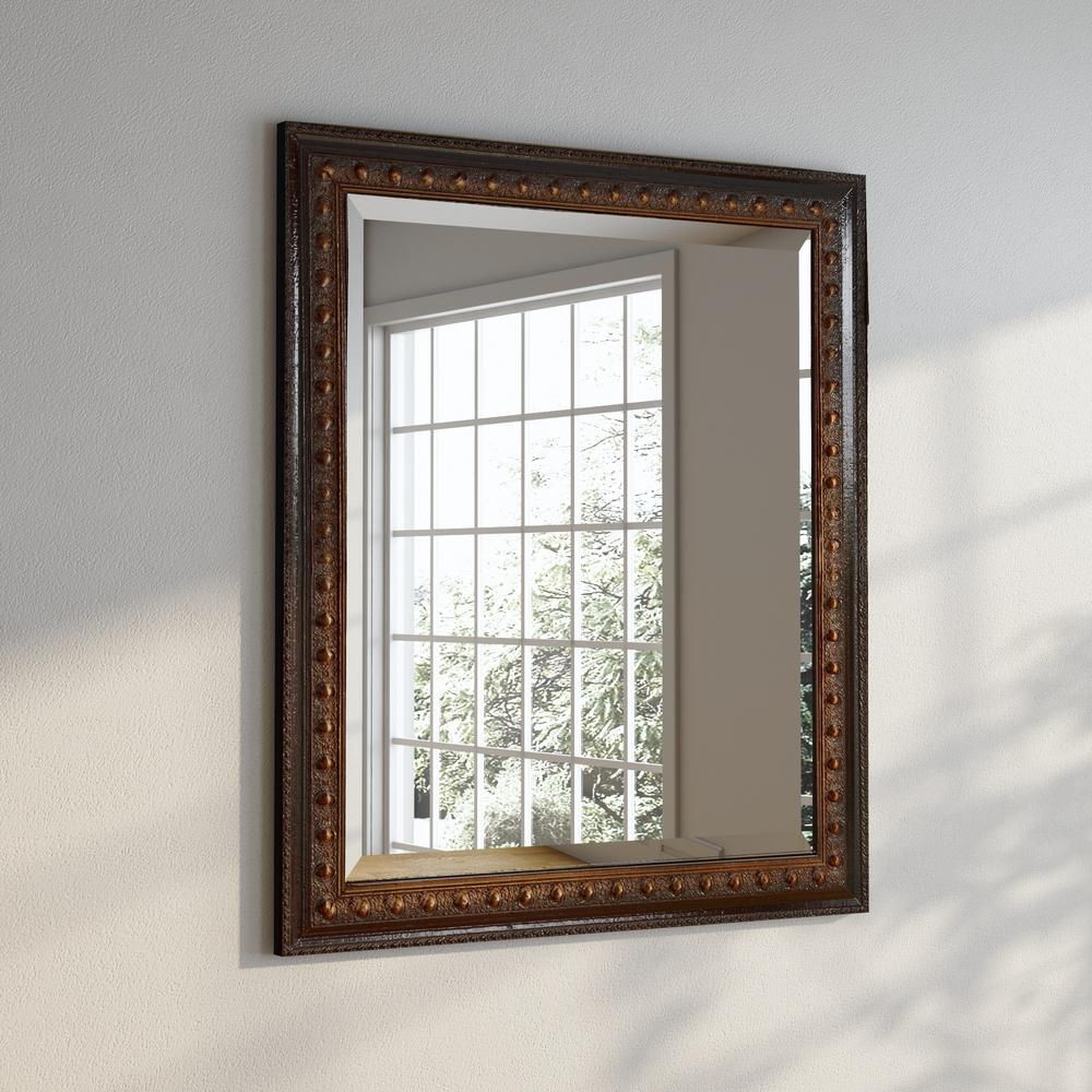 Somerset 36 In. X 30 In. Traditional Beveled Wall Mirror 901240 – The Intended For Traditional Beveled Wall Mirrors (Photo 8 of 15)