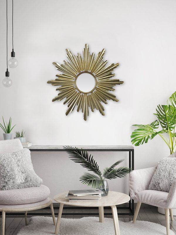 Sunburst Accent Mirror | Home Decor, Mirror, Full Length Mirror Wall For Birksgate Sunburst Accent Mirrors (Photo 13 of 15)