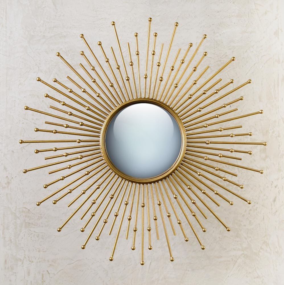 Sunburst Metal Mirror Width: 89cm | Metal Mirror, Mirror, Mirror Wall Decor Regarding Brass Sunburst Wall Mirrors (View 7 of 15)
