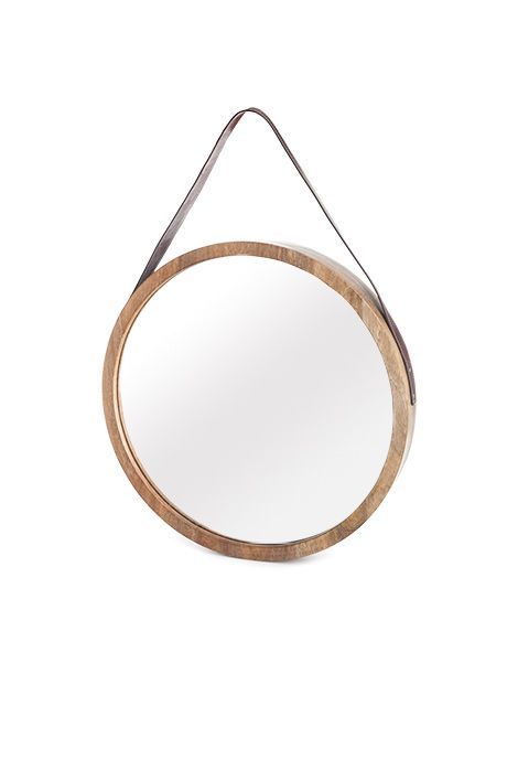 Target Canada | Beaver Canoe | Beaver Canoe, Mirrors With Leather Intended For Black Leather Strap Wall Mirrors (View 7 of 15)