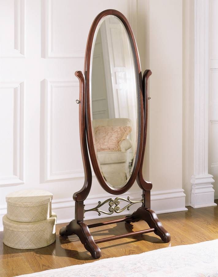 The Cheval Mirror A Classic Choice With Many Possibilities | My Decorative With Regard To Antique Iron Standing Mirrors (View 14 of 15)