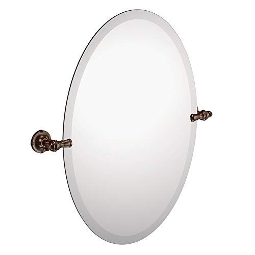 Top 10 Oil Rubbed Bronze Bathroom Mirror – Wall Mounted Vanity Mirrors Throughout Ceiling Hung Oiled Bronze Oval Mirrors (Photo 10 of 15)