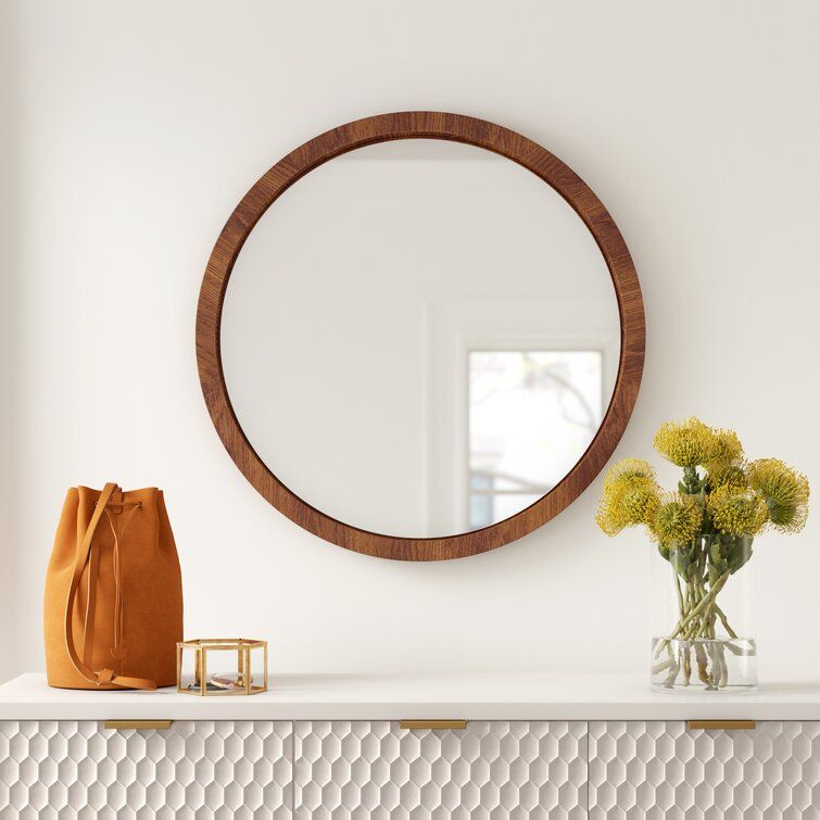 Wade Logan® Waverly Hall Modern & Contemporary Beveled Distressed In Mahanoy Modern And Contemporary Distressed Accent Mirrors (Photo 6 of 15)