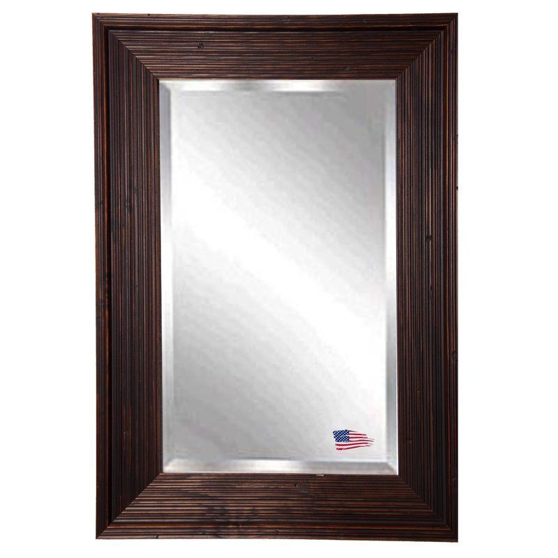 Wall Mirror | Mirror Wall, Wood Mirror, Brown Wall Mirrors With Regard To Medium Brown Wood Wall Mirrors (View 13 of 15)