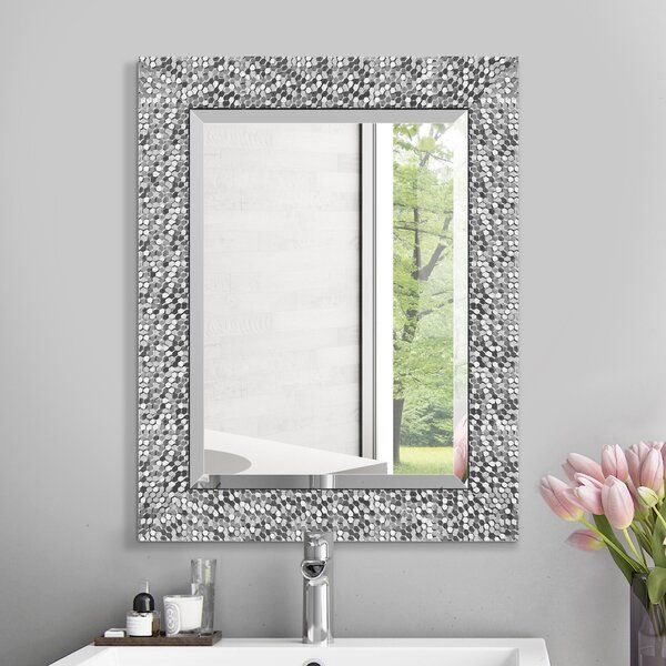 Willa Arlo Interiors Tynes Traditional Beveled Distressed Accent Mirror Throughout Tutuala Traditional Beveled Accent Mirrors (View 5 of 15)