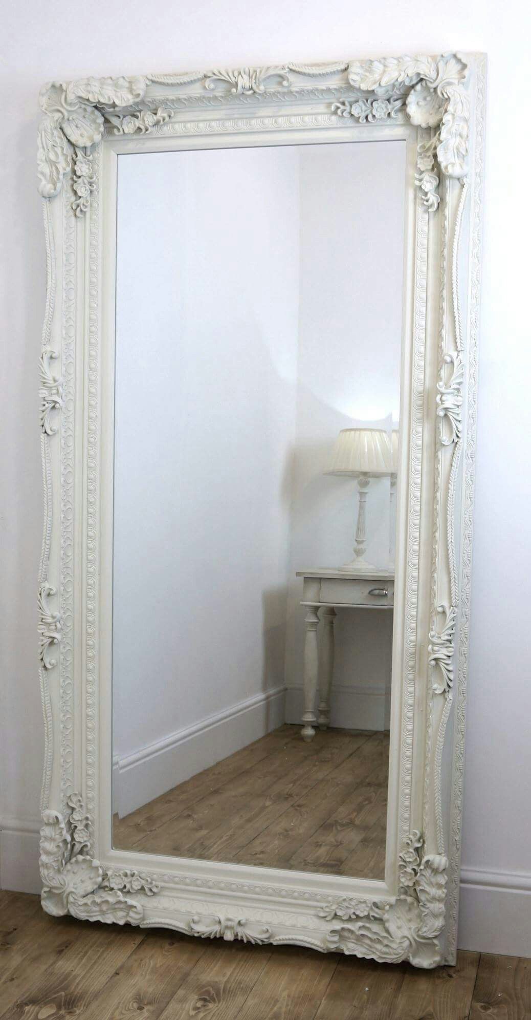 Featured Photo of 15 Best Collection of White Wood Wall Mirrors