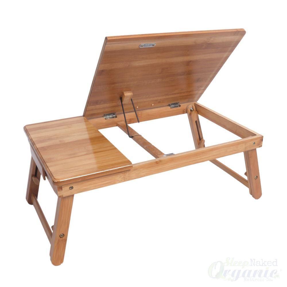Wooden Bed Reading Lap Table | Adjustable Computer Table, Folding Pertaining To Cherry Wood Adjustable Reading Tables (View 7 of 15)