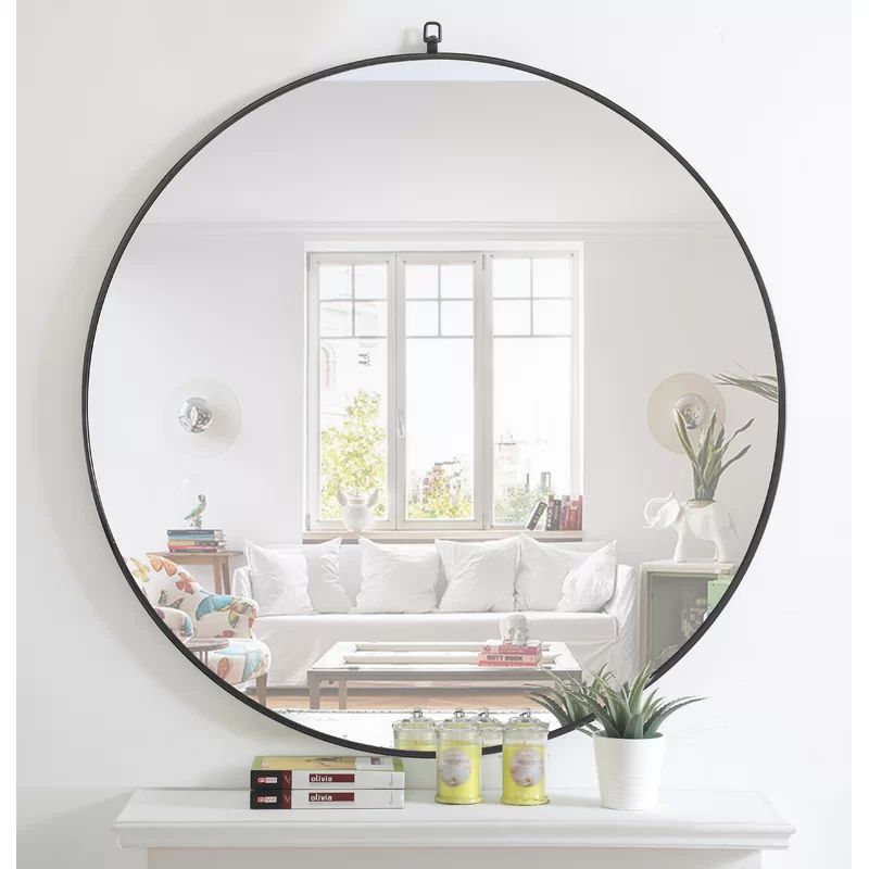 Yedinak Modern And Contemporary Accent Mirror | Accent Mirrors For Diamondville Modern &amp; Contemporary Distressed Accent Mirrors (Photo 11 of 15)