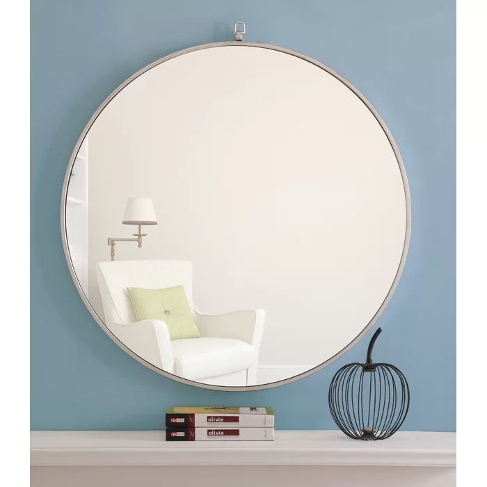 Yedinak Modern And Contemporary Accent Mirror | Frames On Wall, Mid Inside Mahanoy Modern And Contemporary Distressed Accent Mirrors (Photo 2 of 15)