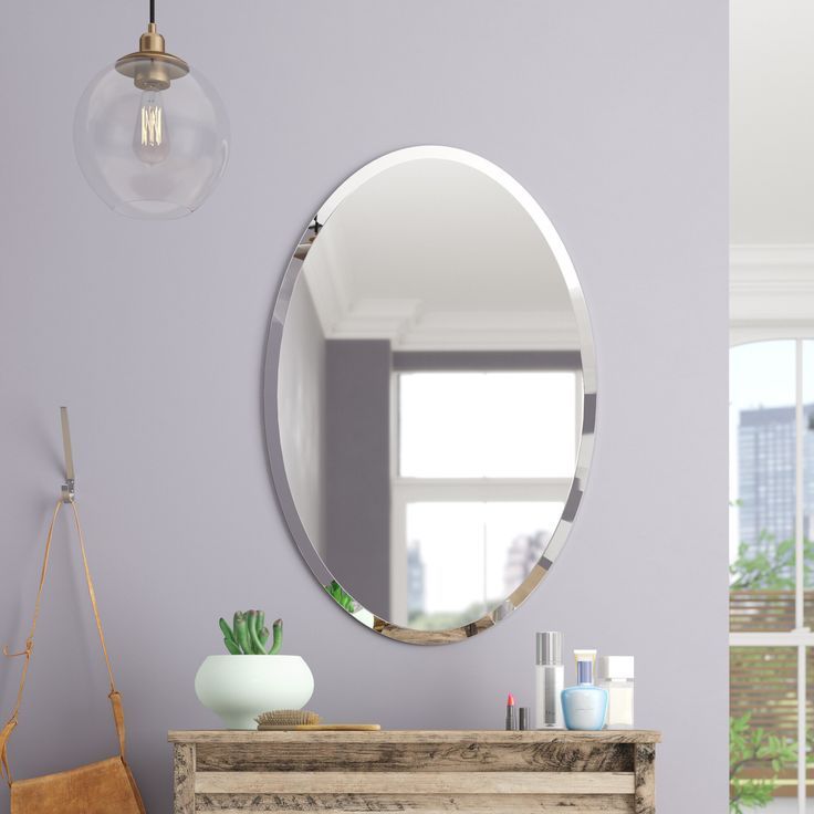 24 Frameless Mirror Ideas And Lighting – Glass – Vanity – Restroom For Crown Frameless Beveled Wall Mirrors (Photo 12 of 15)
