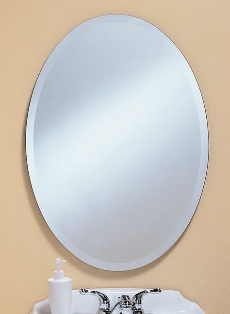 31 Frameless Mirrors Ideas | Frameless Mirror, Mirror, Beveled Mirror Within Frameless Round Beveled Wall Mirrors (Photo 1 of 15)