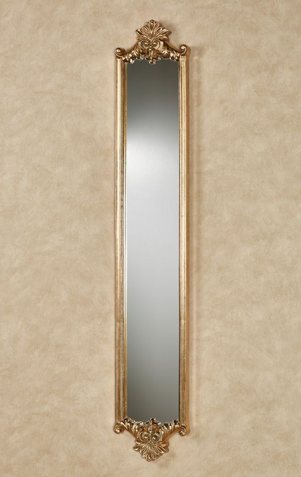 Alistair Gold Leaf Wall Mirror Panel Intended For Antiqued Gold Leaf Wall Mirrors (Photo 11 of 15)