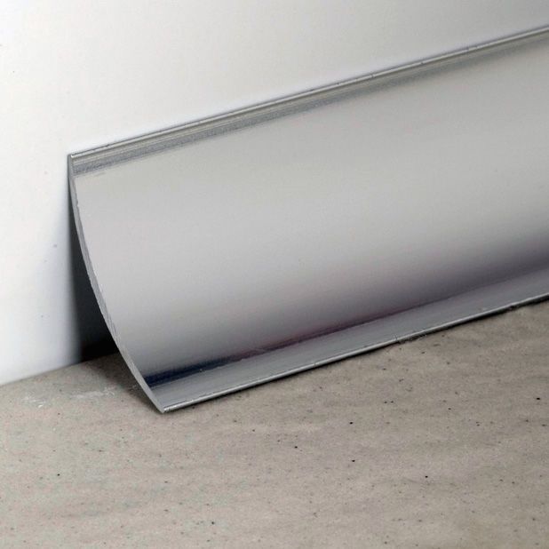 Aluminum Edge Trim – Eurocove 211a – Euroshrink – For Tiles / Inside Corner Inside Cut Corner Edge Wall Mirrors (Photo 5 of 15)