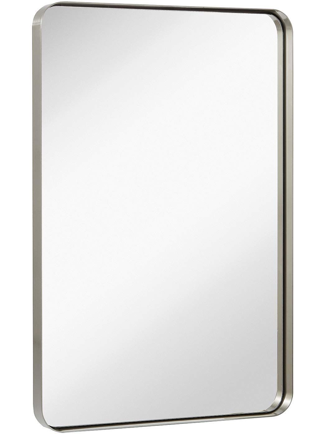 Featured Photo of The Best Drake Brushed Steel Wall Mirrors